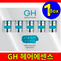 홈쇼핑 GH 그레이트 그래이트 헤어 스팀클리닉 에센스 이찬석 스팀 트리트먼트 여행용 1박스 1개 사은품