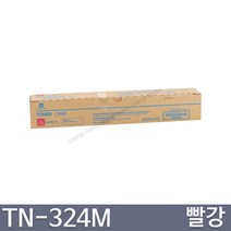 코니카미놀타 Bizhub C225dn C230dn C236dn C258 C308 C368 TN324 정품토너, 1개, 빨강