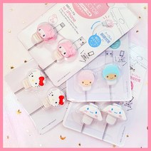 산리오 캐릭터 케이블 보호캡/아이폰용, 헬로키티
