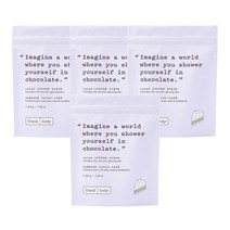 프랭크바디 카카오 커피 스크럽 200g Frank Body Cacao Coffee Scrub, 4팩