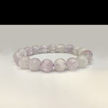 천연 원석 애정운 인간관계운 쿤자이트 팔찌 20~21g 8.2~8.3mm