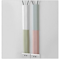 각종 케이블 선 깔끔 정리 플라스틱 쫄대 전선커버, 노르딕블루