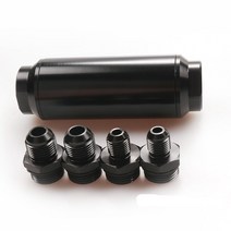 엔진 오일 필터 자동차 알루미늄 합금 AN6 인터페이스 44MM 연료 필터 솔벤트 트랩 액세서리 가솔린 요소 1, 한개옵션0