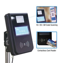 파워딜 도시 RFID 바코드 POS 지불 시스템 지휘자 Validator 버스 발권 기계 P18-L2, 01 QR Code