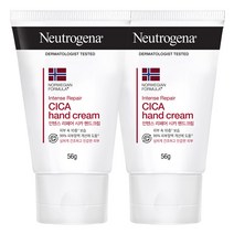 뉴트로지나 NEW 인텐스 리페어 시카 핸드크림, 2개, 56g