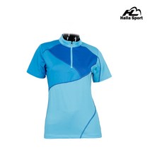 HALLA SPORT 여성 플로우 티셔츠