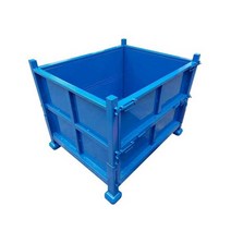 자재인양통 폐기물 보관함 양중함 철 적재 콘크리트, 1000x800x800