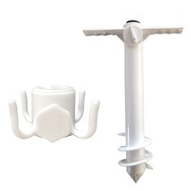 야외용 파라솔 그늘막 windproof parasol sand anchor spike