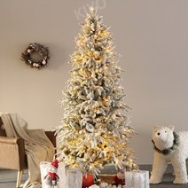 고터크리스마스트리 혼합 PVC PE 눈송이 버몬트 크리스마스트리, 150cm/475헤드/200T조명