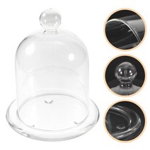 케이크 선반 2단 3단 덮개 아크릴 돔케이크 커버 디저트 디스플레이 클로슈 벨 항아리 플레이트 스탠드 클