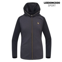 이동수스포츠 이동수 골프웨어 여성 후드점퍼 다크그레이 F9CJP8810-E5