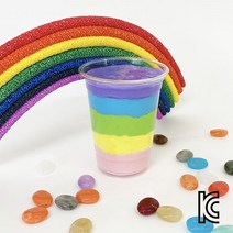 td 토단 취미키트 (완구 검사 통과) 레인보우슬라임 만들기 KIT, 단품