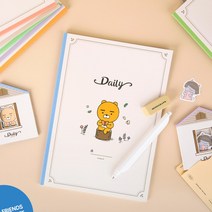 카카오프렌즈 신학기 데일리 무선제본 노트 프로도, 2개