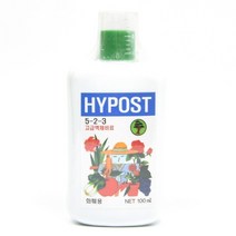 BK하이포스트 5-2-3 100ml 고급액체비료 식물영양제, 단일상품(OZP2855)
