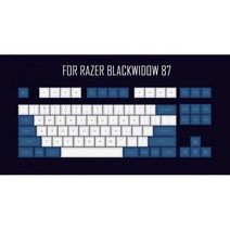 DSA-pbt 탑 프린트 레전드 화이트 블루 키캡 레이저 에칭 gh60 poker2 xd64 87 104 xd75 xd96 xd84 cosair k70 razer blackwido, 중국, 레이저 87의 경우