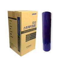 국산 오성 청랩 500 mm x 150 M 청색 보호테이프 공업용 산업용 포장용 파렛트, 500mmX150M, 1개