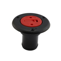 합성 데크 목재 합판 원목 방부목흰색과 검은 색 갑판 필러 소켓 물 ABS 플라스틱 38mm 해양 액세서리 보트, 01 Black