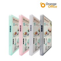 오렌지오피스 A4 인덱스 심플 클리어 파일케이스 20형 23mm, 1개, 화이트