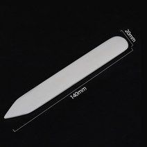 스프링 제본기 분철 Wuta 100 황소 뼈 진짜 암소 뼈 폴더 접는 주름 종이 가장자리 제본 얼룩 제거 스크레이퍼 득점을위한 가죽 도구 JX, 1 조각 모양