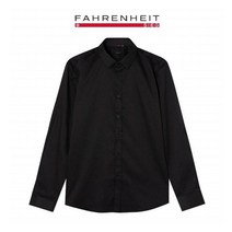롯데몰 파렌하이트 21 S/S 블랙 단작디테일 슬림핏 셔츠 FCB5002_EP