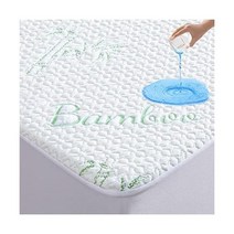 GOONIK 648963 Queen Size Cooling Bamboo Waterproof Mattress Protector 3D Air Fabric Breathable Premi