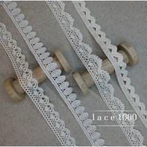 레이스천 토숀 캐미칼 레이스 끝단레이스 띠 광목천 리폼, B