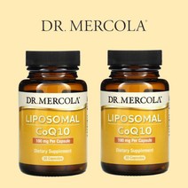 닥터메르콜라 리포조말 코큐텐 100mg 30캡슐 닥터머콜라 리포소말 1+1
