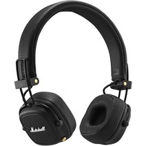 무선 블루투스 이어폰 무선이어폰Marshall MAJOR III 무선 접이식 블루투스 헤드폰 서라운드 3D 딥 베이스, 01 Black