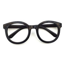 빈티지 빅사이즈 안경테 블랙 검정뿔테 멋내기안경 뿔테안경 가벼운안경테 패션용