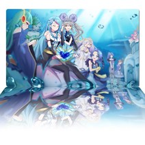 유희왕플레이매트 유희왕 플레이 매트 마리세스 블루 탕 amp 아쿠아 아르곤 씨 엔젤 TCG CCG 보드 트레이딩 카드 마우스 패드 존 가방