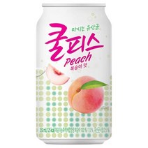 동원 쿨피스 복숭아 350ml 24캔 x 2박스