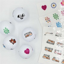 골프공 스티커 볼스티커 모음, 6.[일반] 키치, 1개