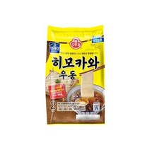 오뚜기 히모카와우동 2인 396G 맛있는 간식.쫄깃한 면발 히모카와우동 2인 건강식단. 간편조리 1셋트, 4셋트