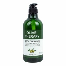 아스파시아 4U 올리브 테라피 750ml 바디워시 대용량 향좋은 퍼퓸 풍부한 촉촉한 순한 클렌저