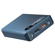 18650 파워뱅크 케이스 듀얼 USB 휴대폰 충전 무선 충전기 배터리 박스 핸드폰 교체 부품, 검은색, 빠른 충전 버전