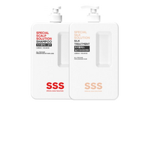 트리플에스 약산성 샴푸 + 실크 헤어 트리트먼트, 9세트, 1350ml