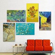 폴GER스인터내셔널_고흐 명화 캔버스 아트 액자 73종류 사진액자 액자인테리어 가족액자 인테리어소품 소품액자_GU뚁똭GU+RNAODHK, ▩COLOR▒*Cm_22. 자두나무가 있는 과수원