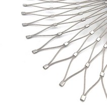 낙석방지망 안전방망 휘장막 수직보호망 멀티망 러셀망 낙하물방지망 분진망 구멍 - 정원 발코니 보호 스테인레스 스틸 와이어 로프 그물 케이블 메쉬 안티 떨어지는 등반 조류 17, 구멍 18cm x 18cm, 1.2mm 와이어