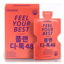 프로뉴트리션 플랜디톡 48 과채주스, 90개, 60g