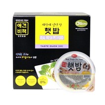 애견비책 햇밥 소고기 120g X6ea 습식 개사료 영양식, 햇밥 오리 6개