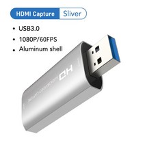[해외]CABLETIME 비디오 HDMI 캡처 카드 USB 3.0 HD 1080P 오디오 비디오 레코더 스위치 PS4 라이브 스트리밍 캡처 카드 N415, 중국, 찢어진 조각