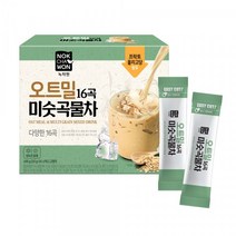 오너클랜 [녹차원] 오트밀 16곡 미숫곡물차 20스틱 x 2팩, 1