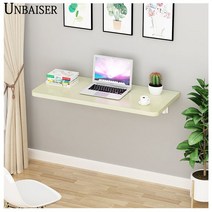 UNBAISER 접이식 작은 휴대용 가정용 다이닝 식탁 다용도 창가 테이블 탁자 6가지 벽 부착 효율