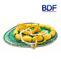 청룡조구 부력망 3단 45cm 와이어 살림망 바다어망