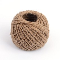 빈티지 선물포장 갈색 꼬임끈 마끈 4개 매듭끈 포장용 컬러 꾸미기 종이끈