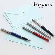 워터맨 [무료각인+선물포장]뉴헤미스피어 에센셜 만년필, 각인필요없음, 레드, F