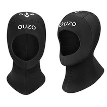 스바트 OUZO 다이빙후드 스킨 스쿠버 잠수 모자 3mm