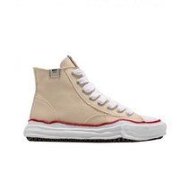 [정품] 메종 미하라 야스히로 피터슨 OG 솔 캔버스 하이탑 스니커즈 내츄럴 Maison Peterson Sole Canvas High-top Sneakers Natural 109