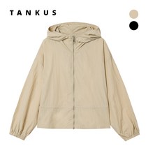 탱커스 TANKUS 허리 스트링 후드 점퍼