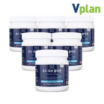 뉴로하스 노르웨이 저분자 피쉬콜라겐 분말 가루 6통 900g, 1세트